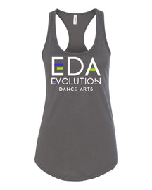 Evolution Dance Arts Racerback Tank Top Design 9