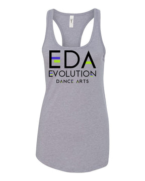 Evolution Dance Arts Racerback Tank Top Design 9