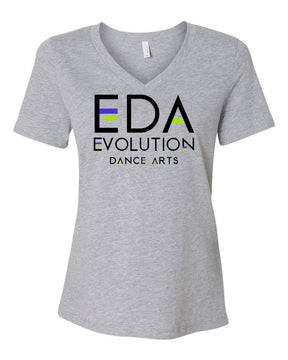 Evolution Dance Arts  V-neck T-shirt Design 9