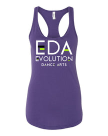 Evolution Dance Arts Racerback Tank Top Design 9