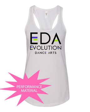 Evolution Dance Arts Performance Racerback Tank Top Design 9