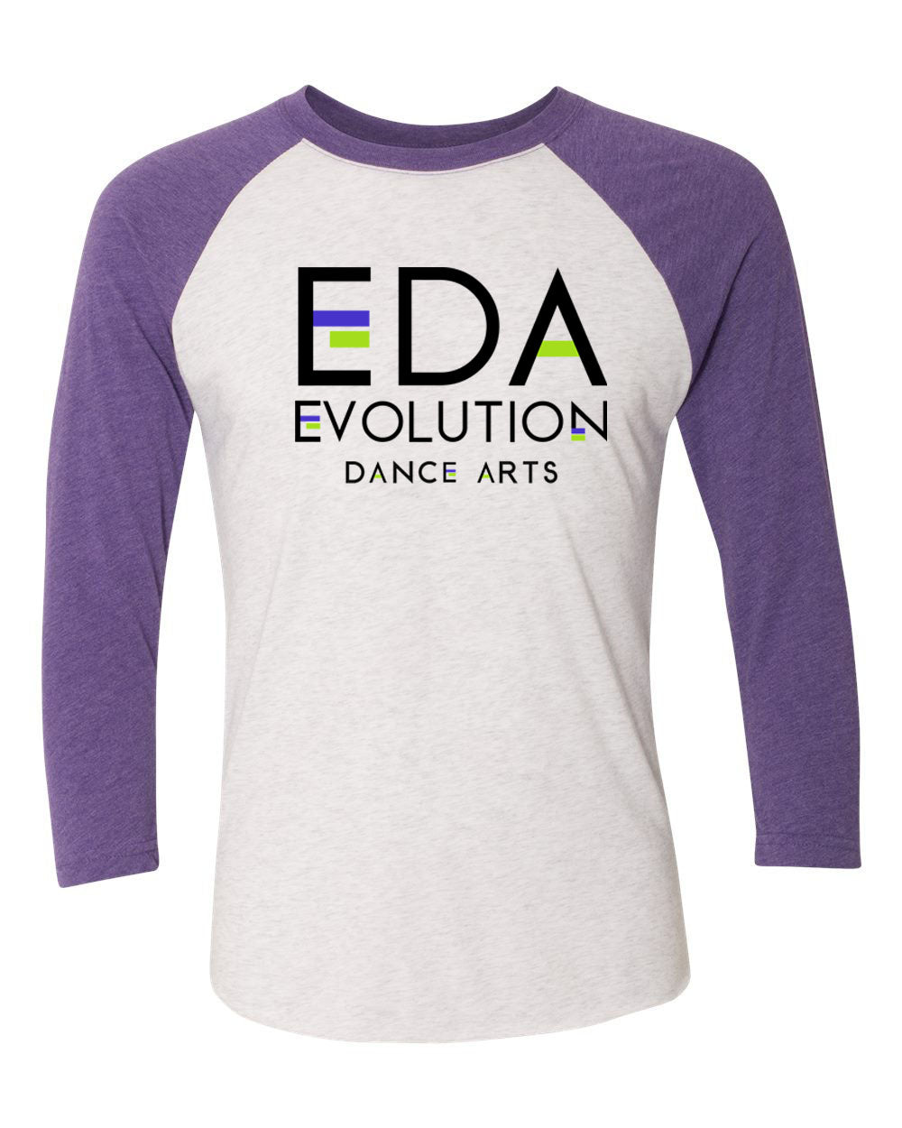 Evolution Dance Arts raglan shirt design 9