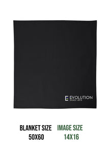 Evolution Dance Arts Design 1 Blanket