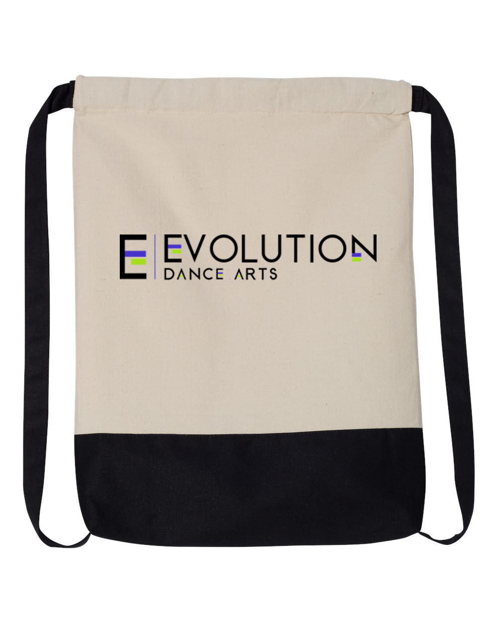 Evolution Dance Arts design 1 Drawstring Bag
