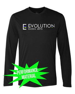 Evolution Dance Arts Performance Material Design 1 Long Sleeve Shirt