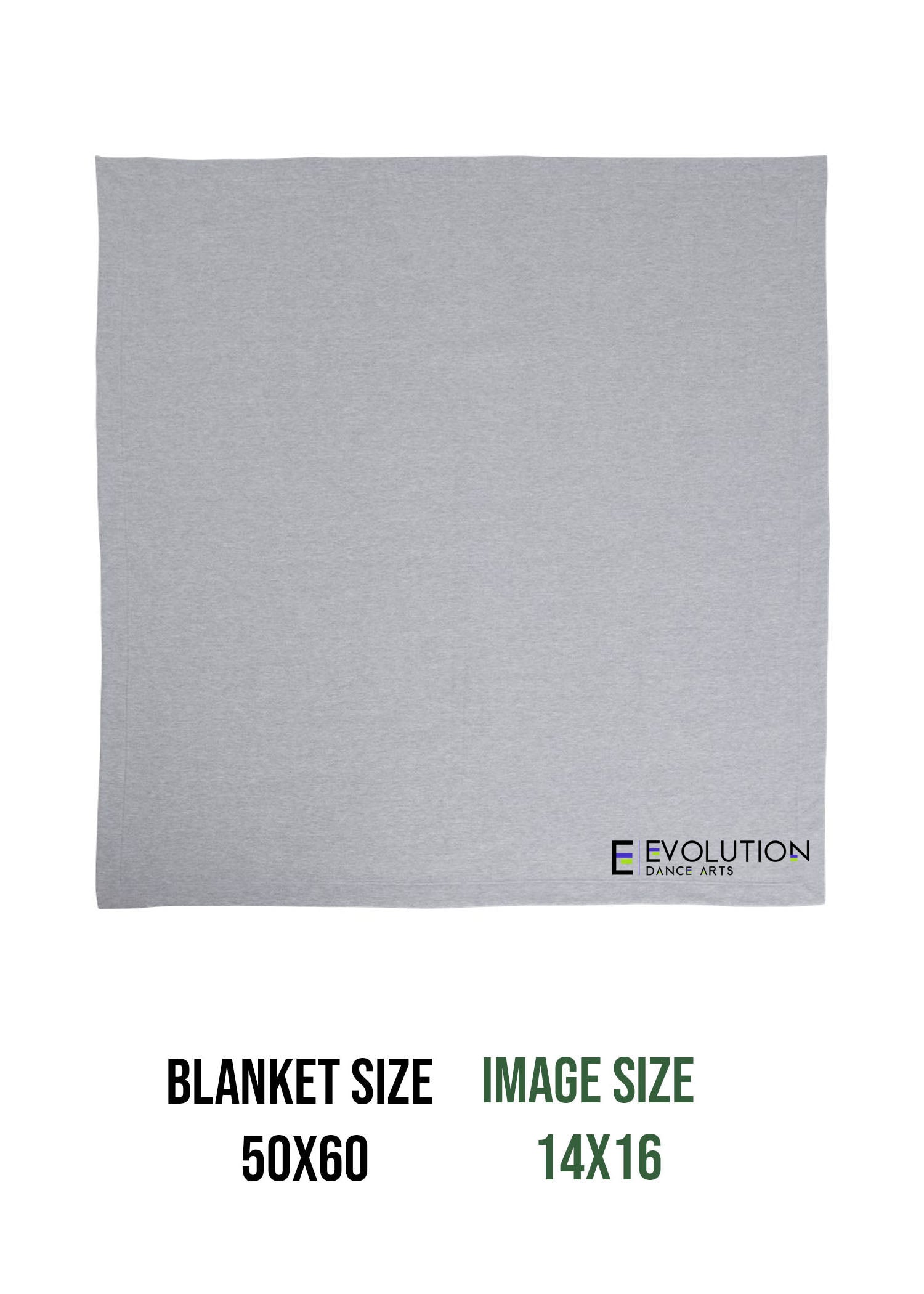 Evolution Dance Arts Design 1 Blanket