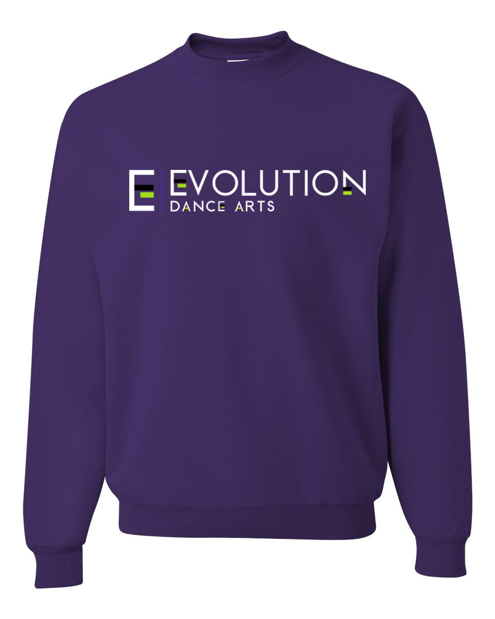 Evolution Dance Arts Design 1 non hooded sweatshirt