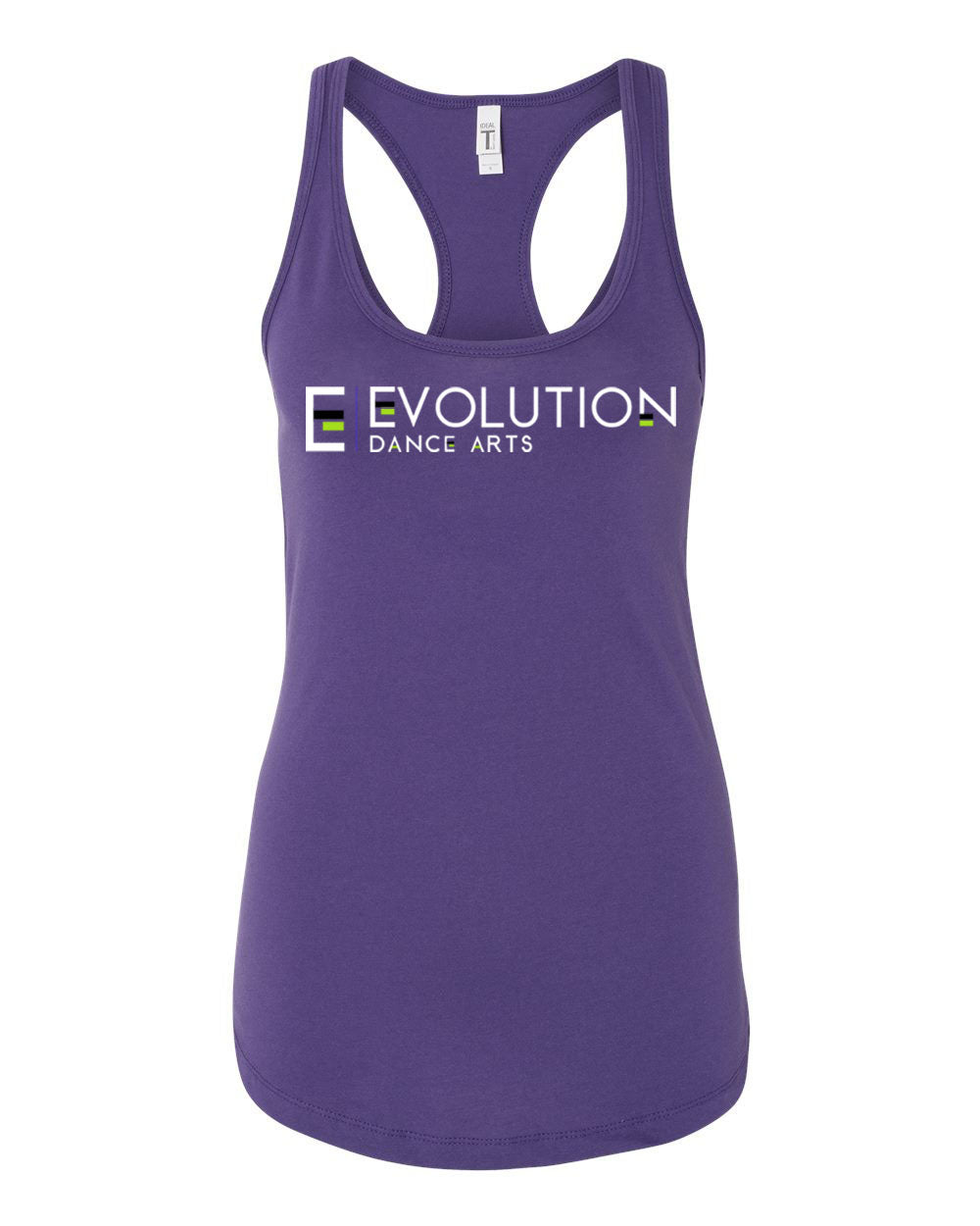 Evolution Dance Arts Design 1 Racerback Tank Top