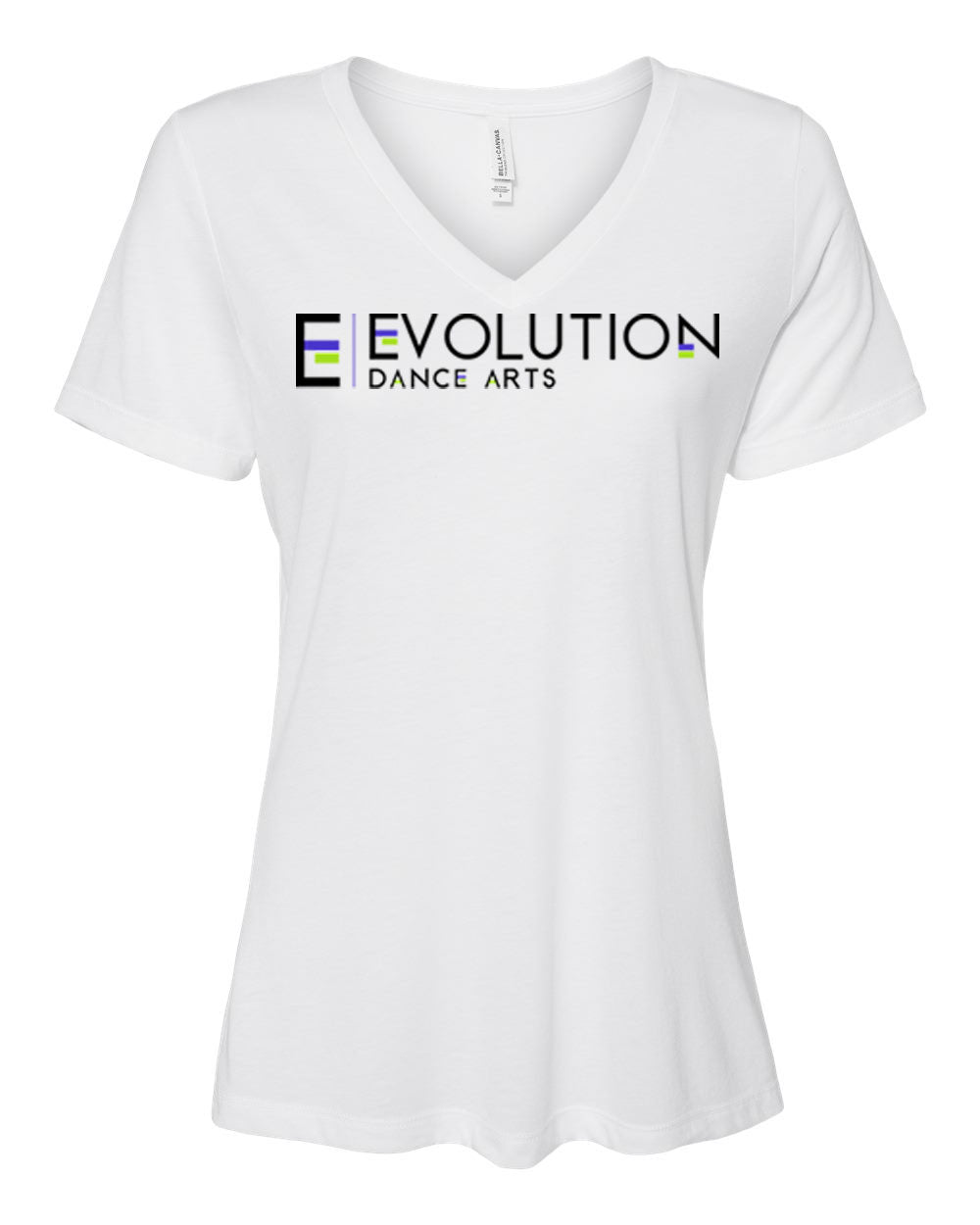 Evolution Dance Arts Design 1 V-neck T-shirt