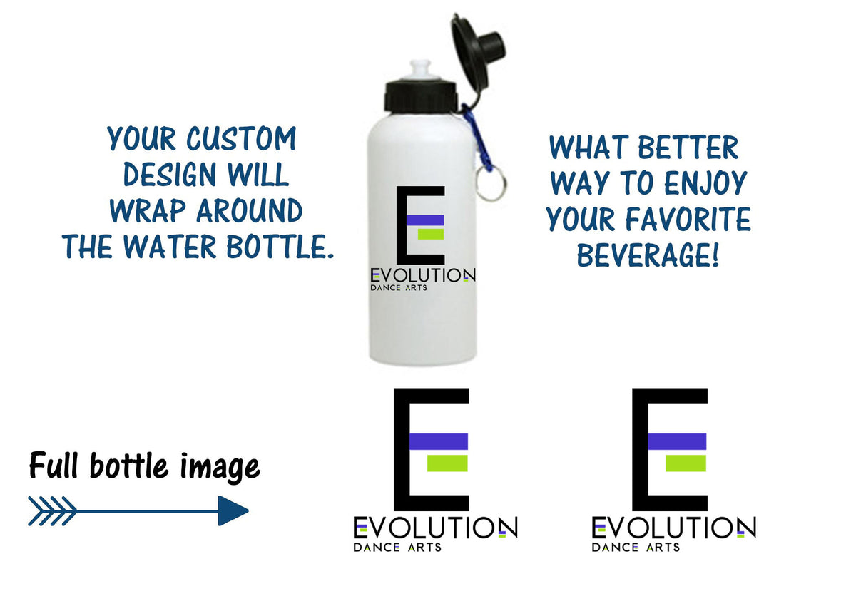 Evolution Dance Arts Design 2 Water Bottle