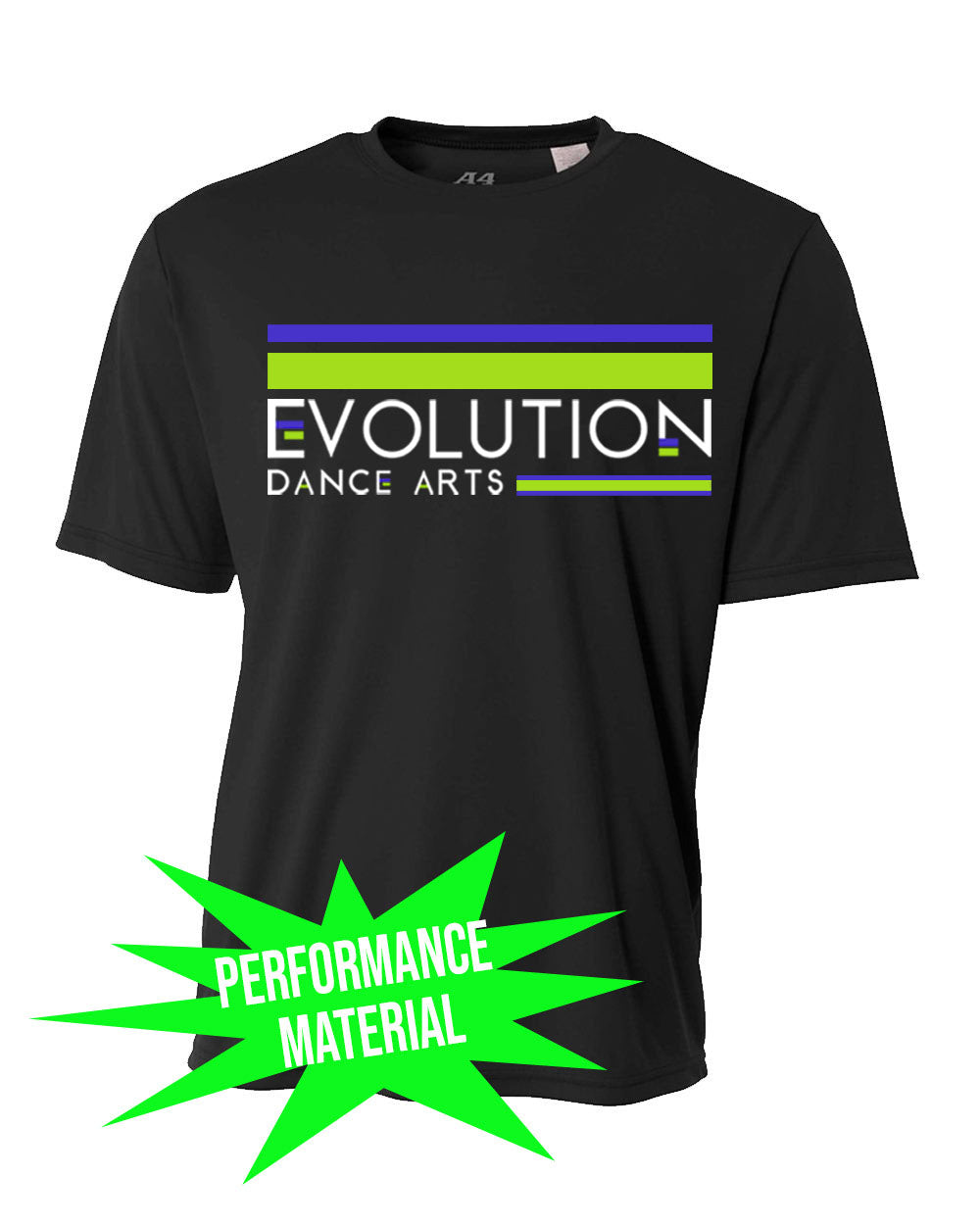 Evolution Dance Arts Performance Material design 3 T-Shirt