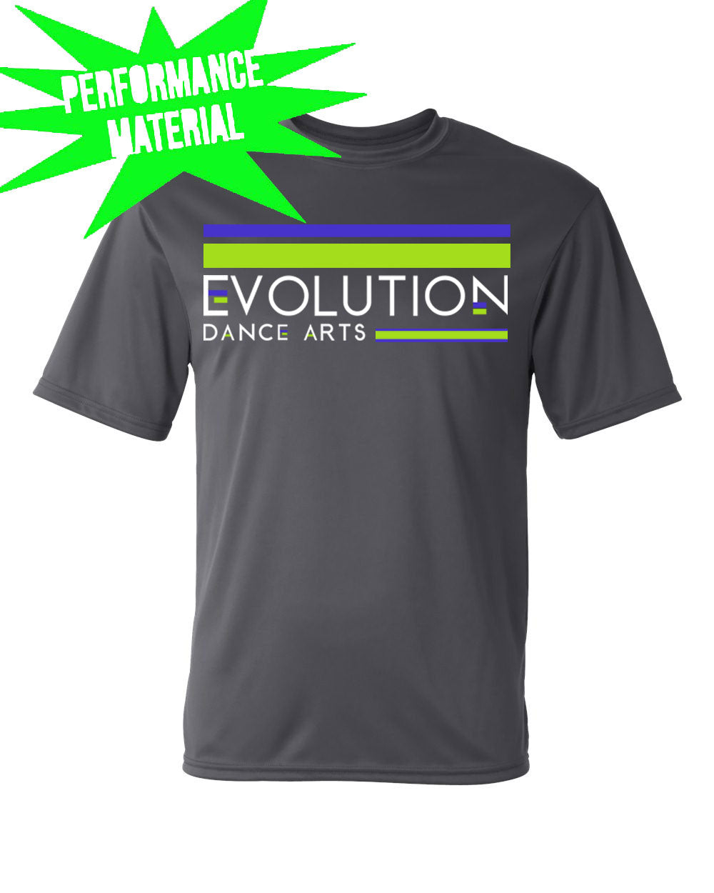 Evolution Dance Arts Performance Material design 3 T-Shirt