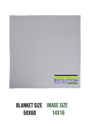 Evolution Dance Arts Design 3 Blanket