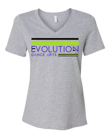 Evolution Dance Arts Design 3 V-neck T-shirt