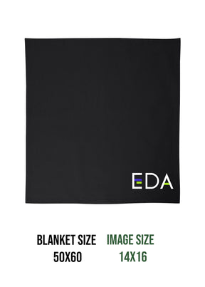 Evolution Dance Arts Design 4 Blanket