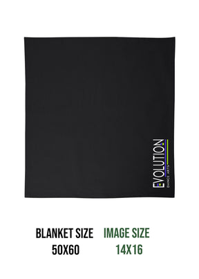 Evolution Dance Arts Design 5 Blanket
