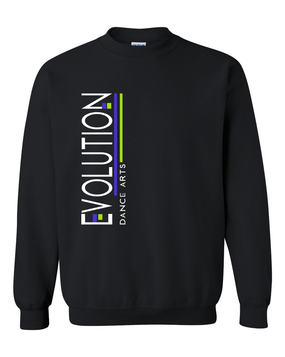 Evolution Dance Arts Design 5 non hooded sweatshirt