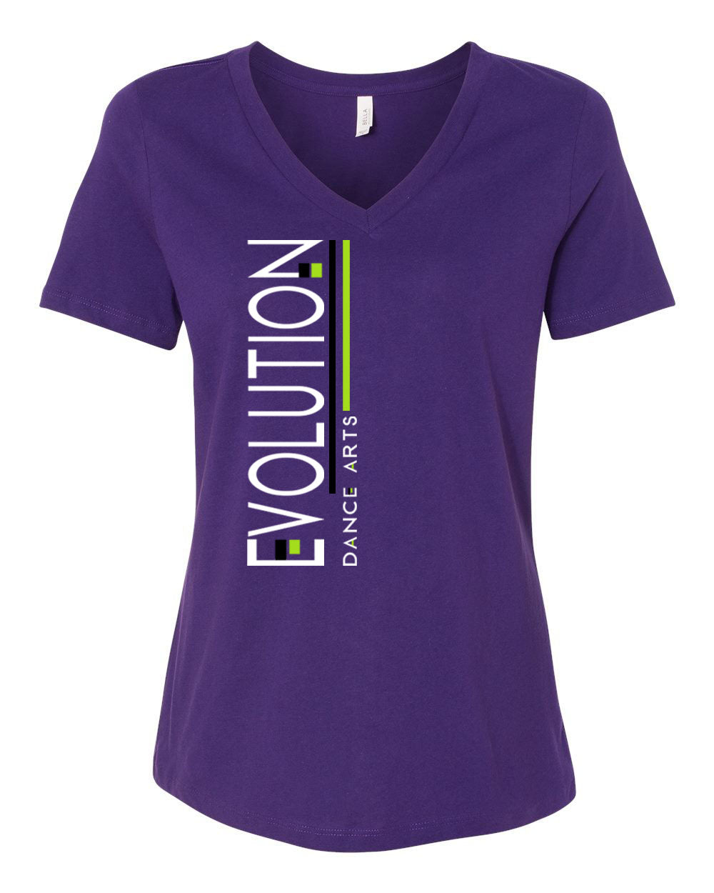 Evolution Dance Arts Design 5 V-neck T-shirt
