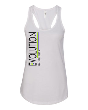 Evolution Dance Arts Design 5 Racerback Tank Top