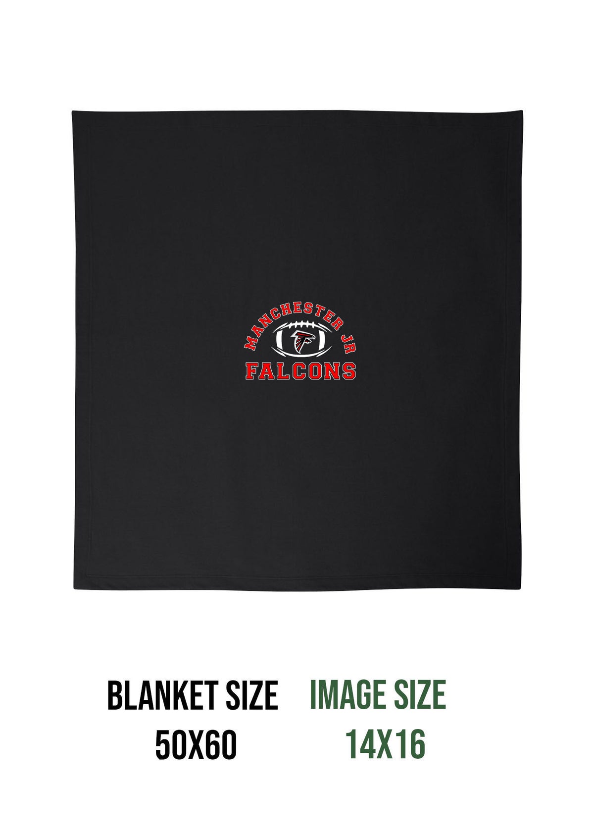 Falcons Football Blanket Design 1