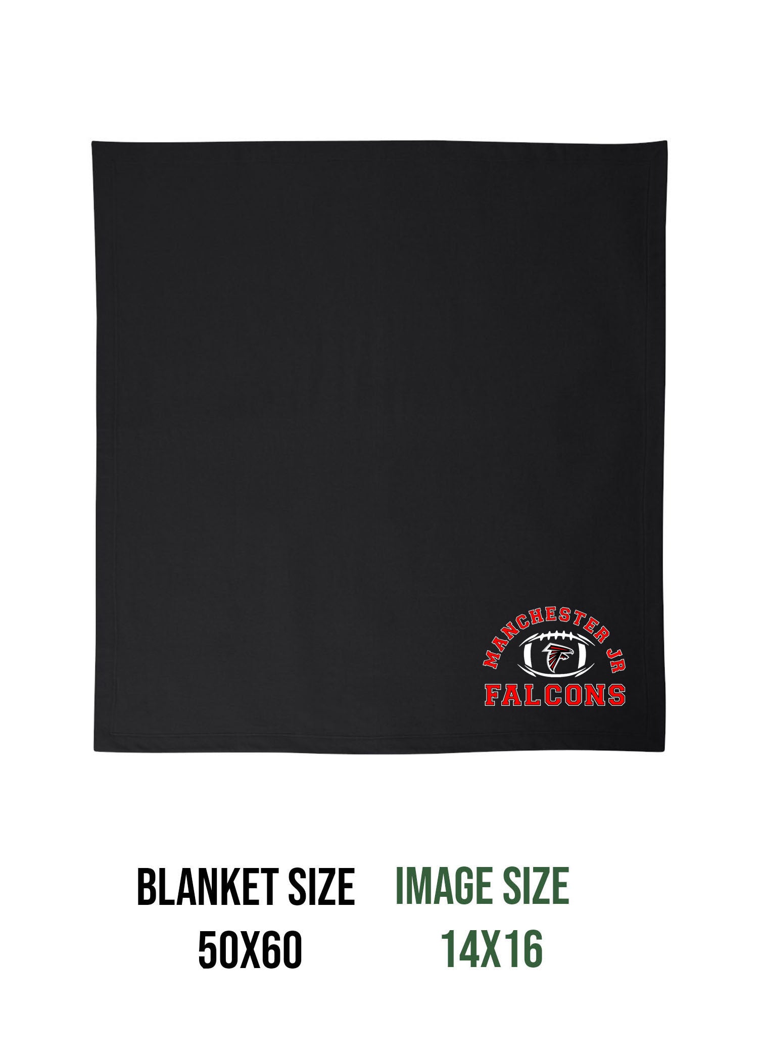 Falcons Football Blanket Design 1