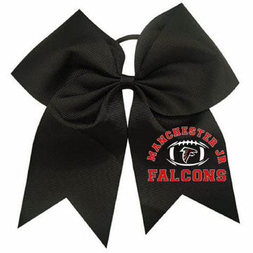 Falcons Football Bow Design 1