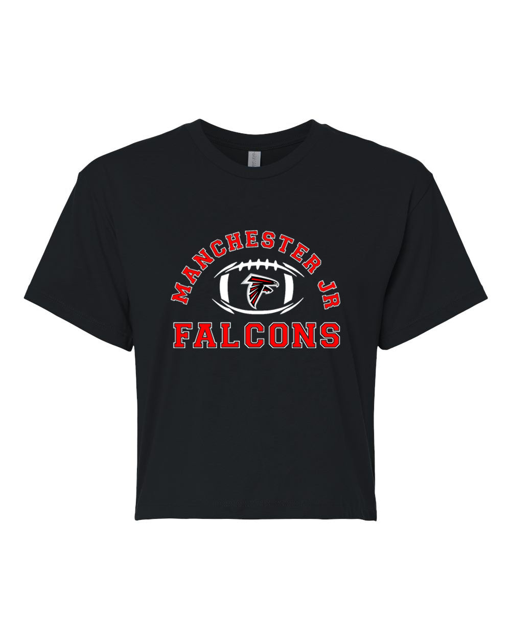 Falcons Football Crop Top Design 1