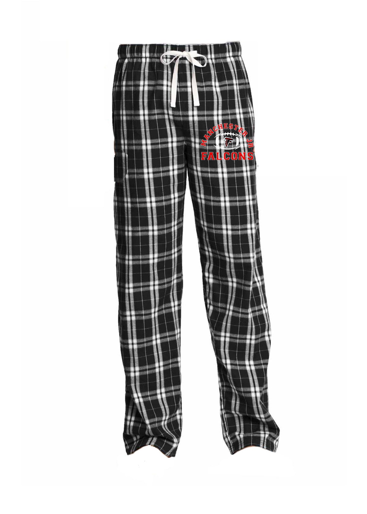 Falcons Football Flannel PJ Sweatpants Design 1