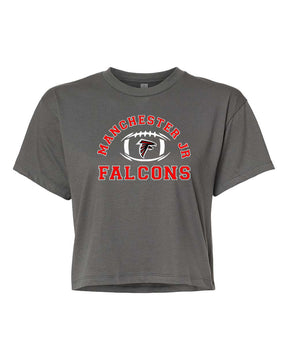 Falcons Football Crop Top Design 1