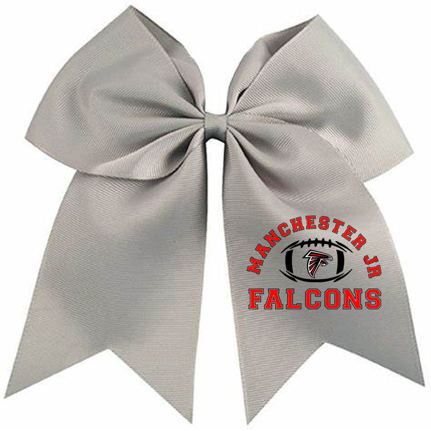 Falcons Football Bow Design 1