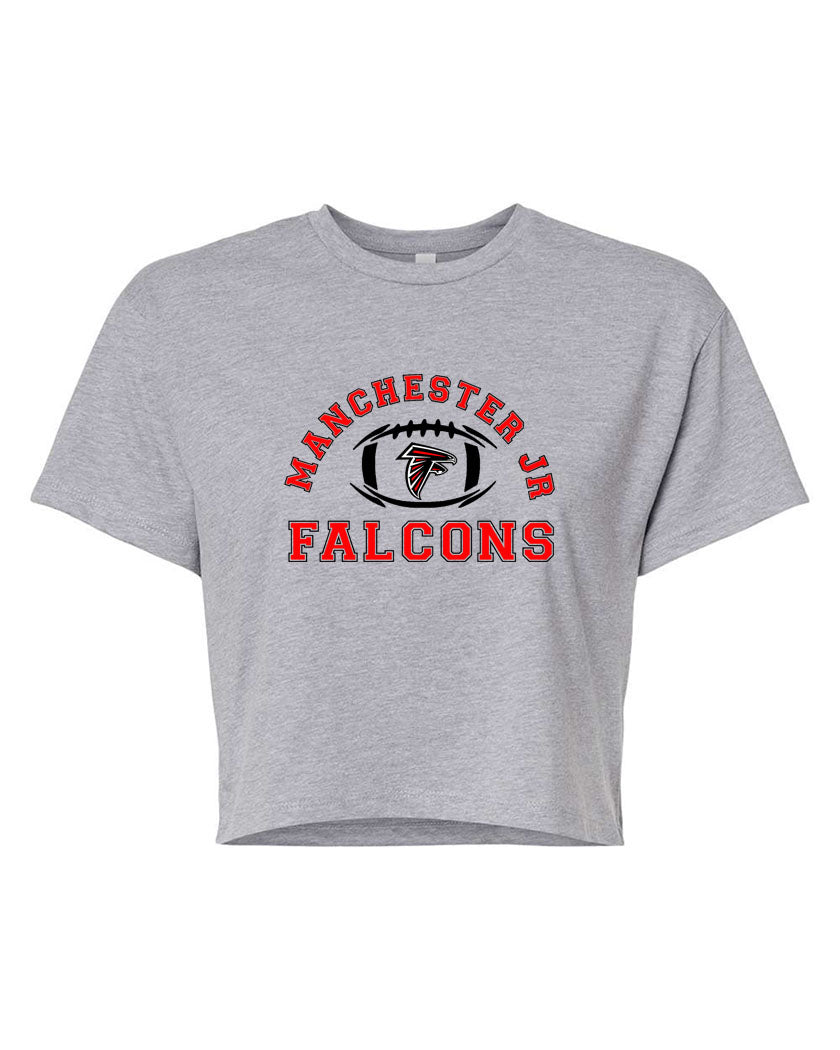Falcons Football Crop Top Design 1