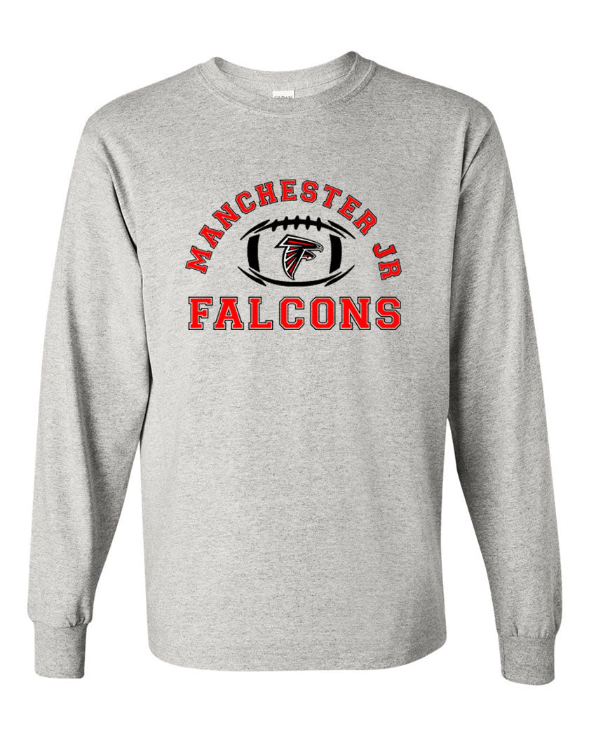 Falcons Football Long Sleeve Shirt Design 1