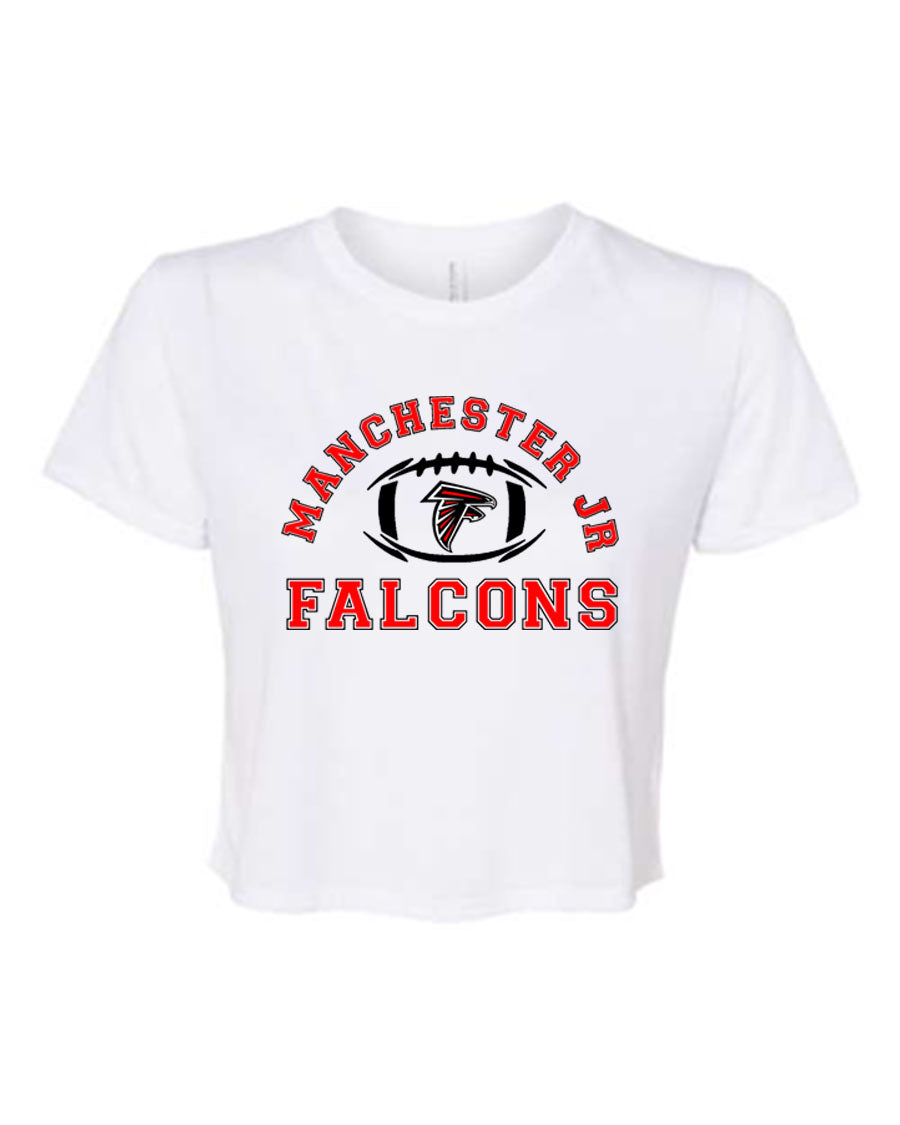 Falcons Football Crop Top Design 1