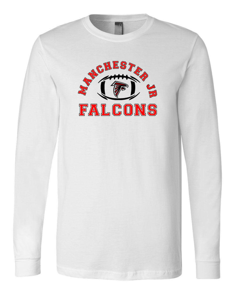 Falcons Football Long Sleeve Shirt Design 1