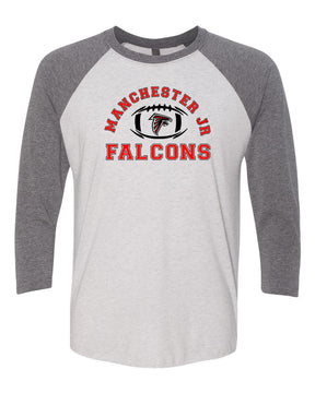 Falcons Football raglan shirt Design 1