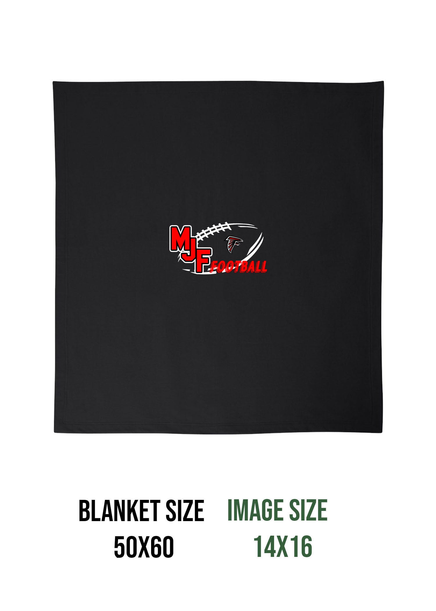 Falcons Football Blanket Design 2