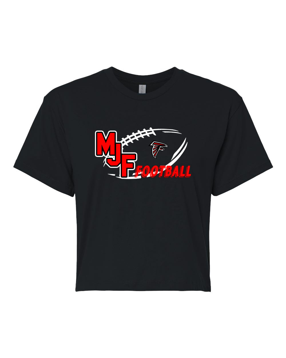 Falcons Football Crop Top Design 2