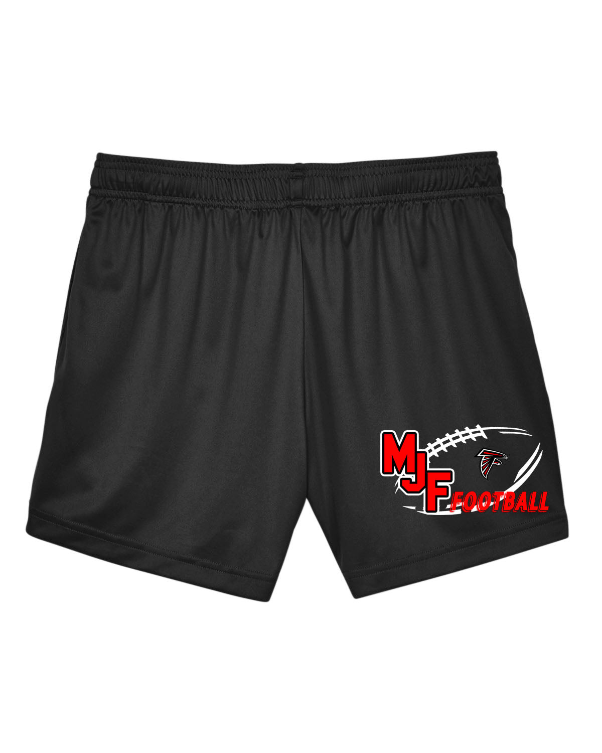 Falcons Football Ladies Performance Shorts Design 2