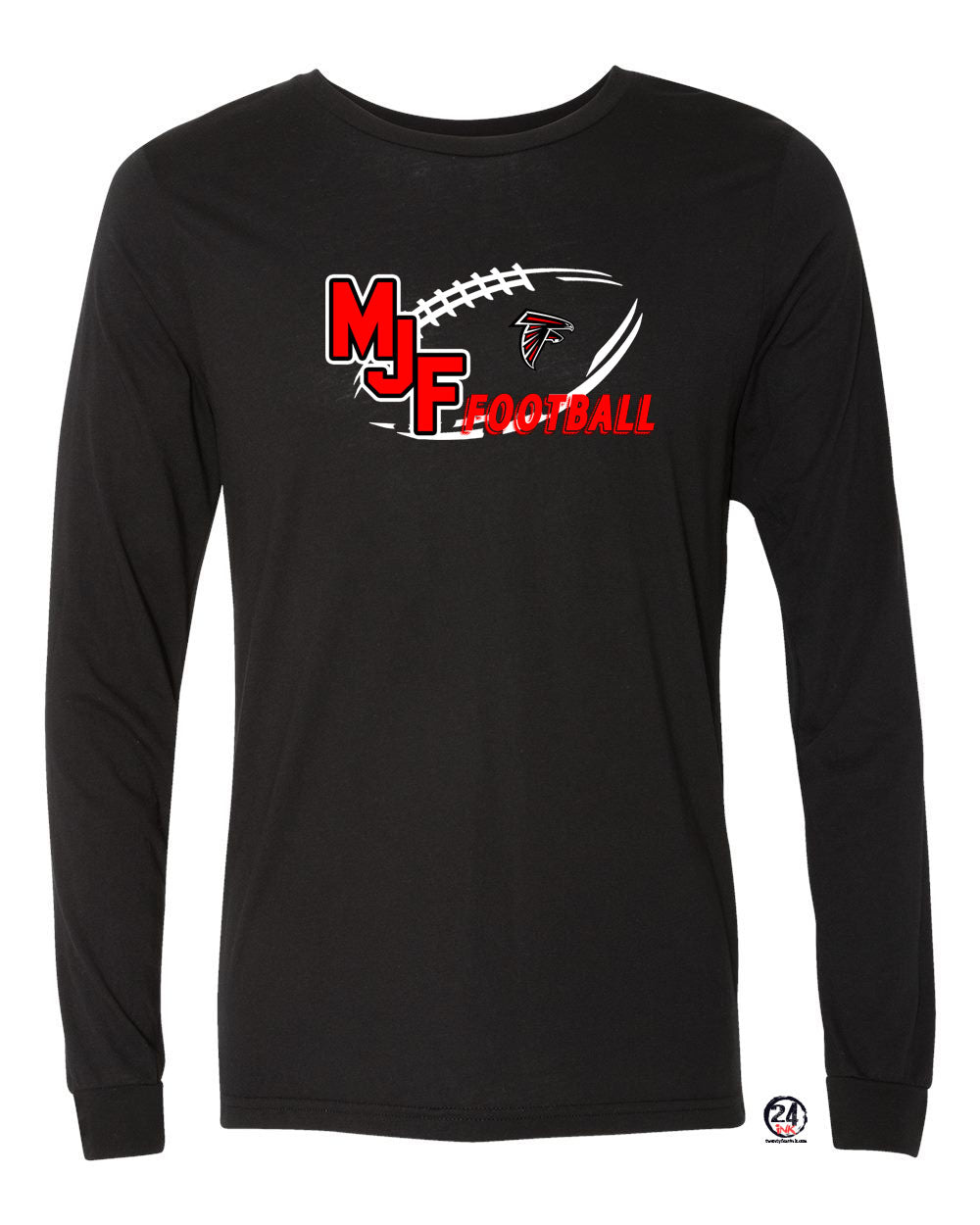 Falcons Football Long Sleeve Shirt Design 2
