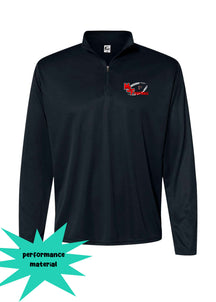 Falcons Football Quarter Zip Long Sleeve Design 2