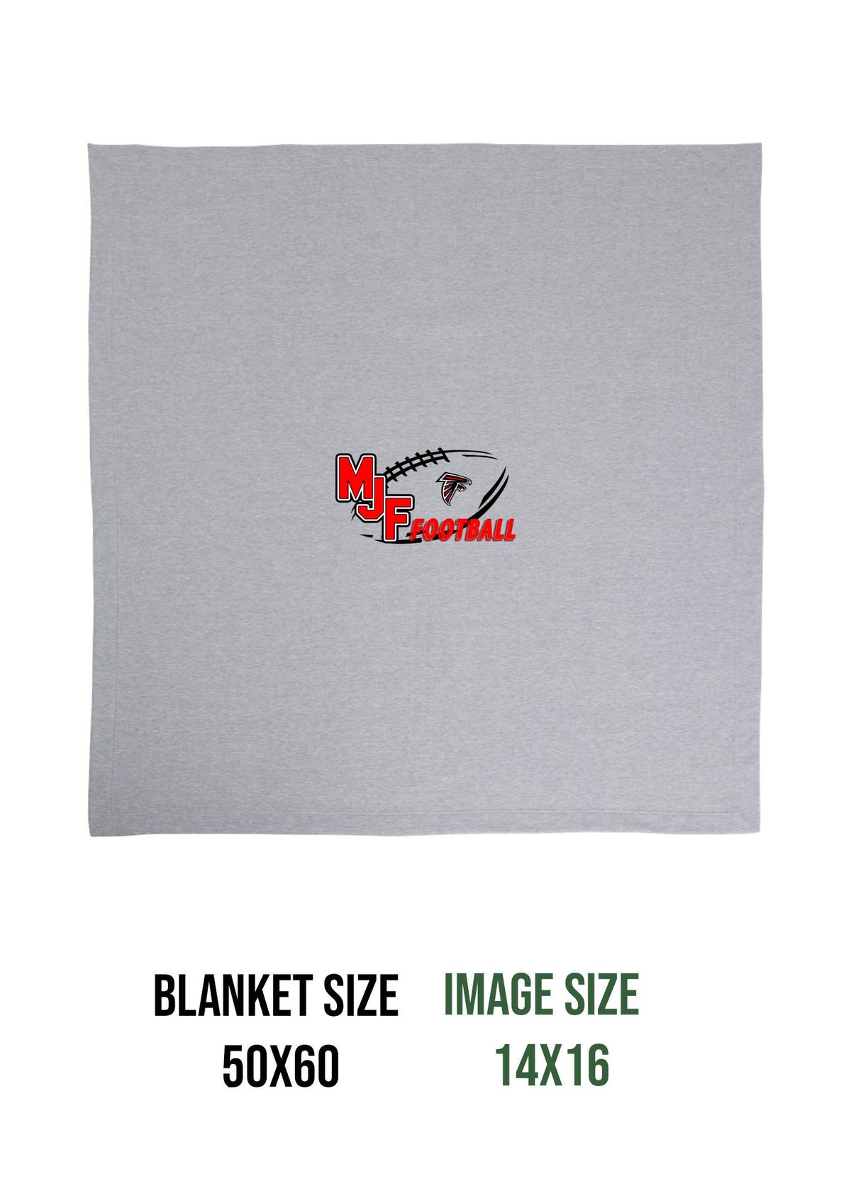 Falcons Football Blanket Design 2