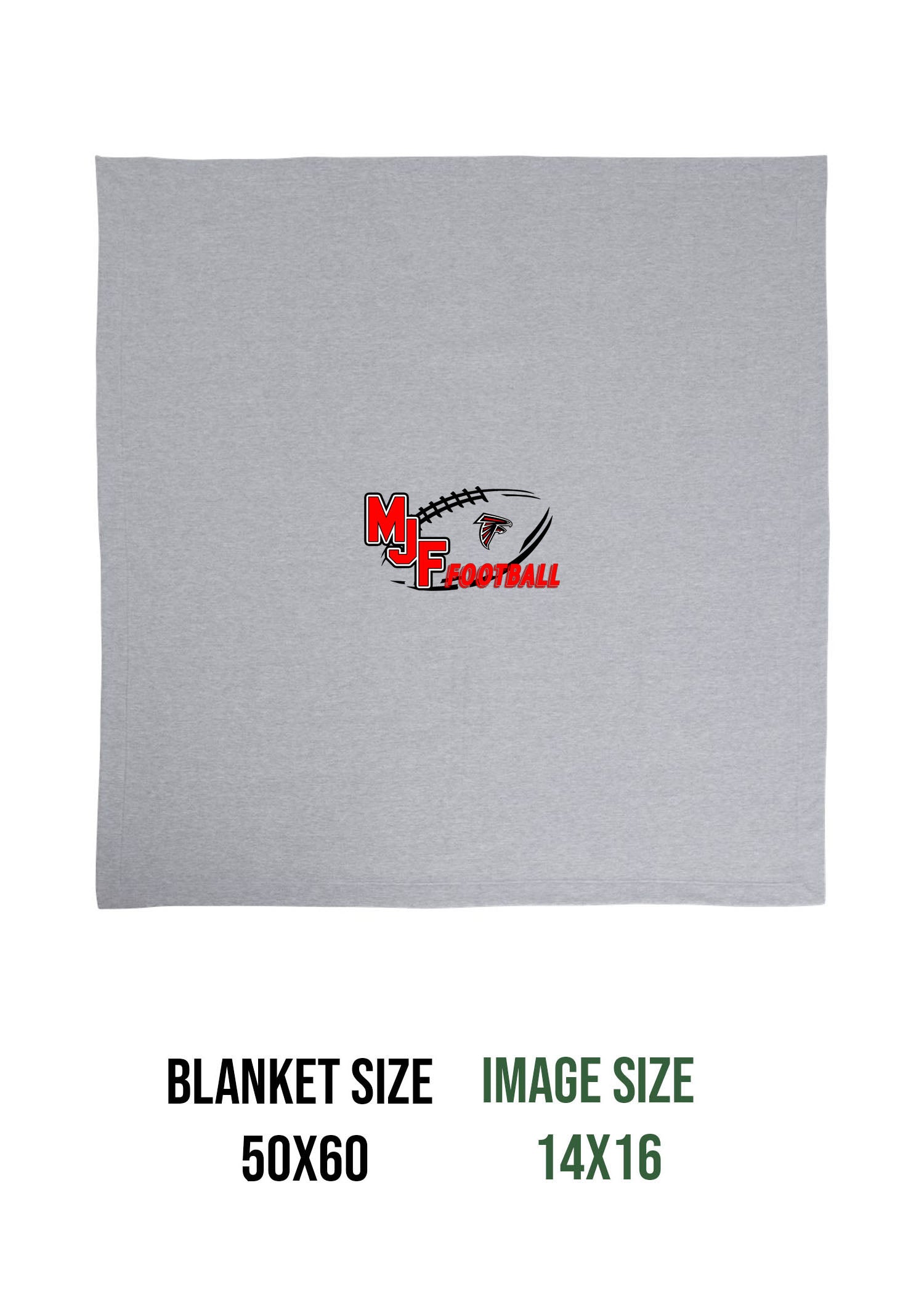 Falcons Football Blanket Design 2