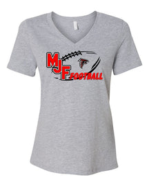 Falcons Football V-neck T-Shirt Design 2