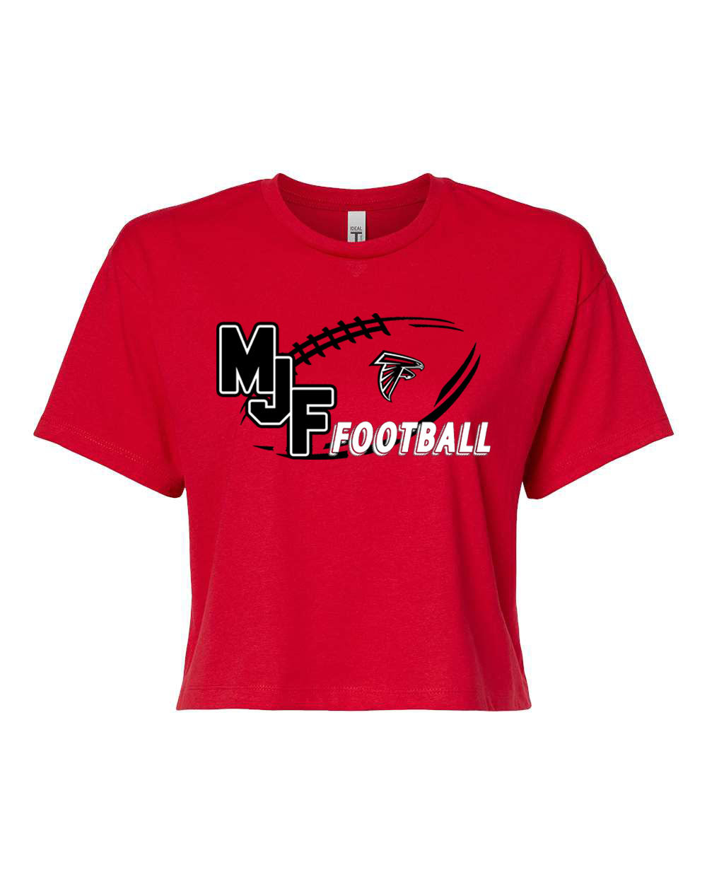 Falcons Football Crop Top Design 2
