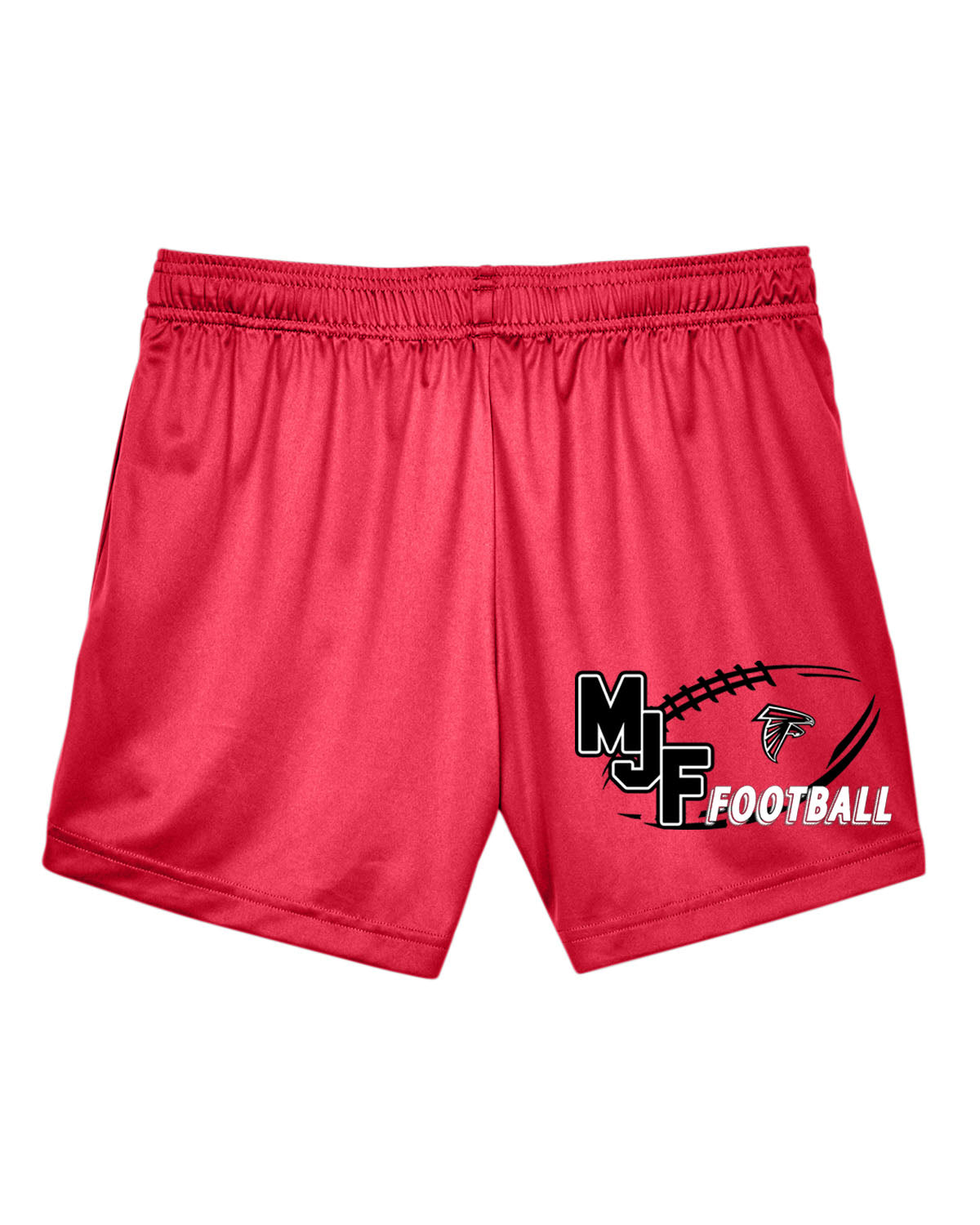 Falcons Football Ladies Performance Shorts Design 2