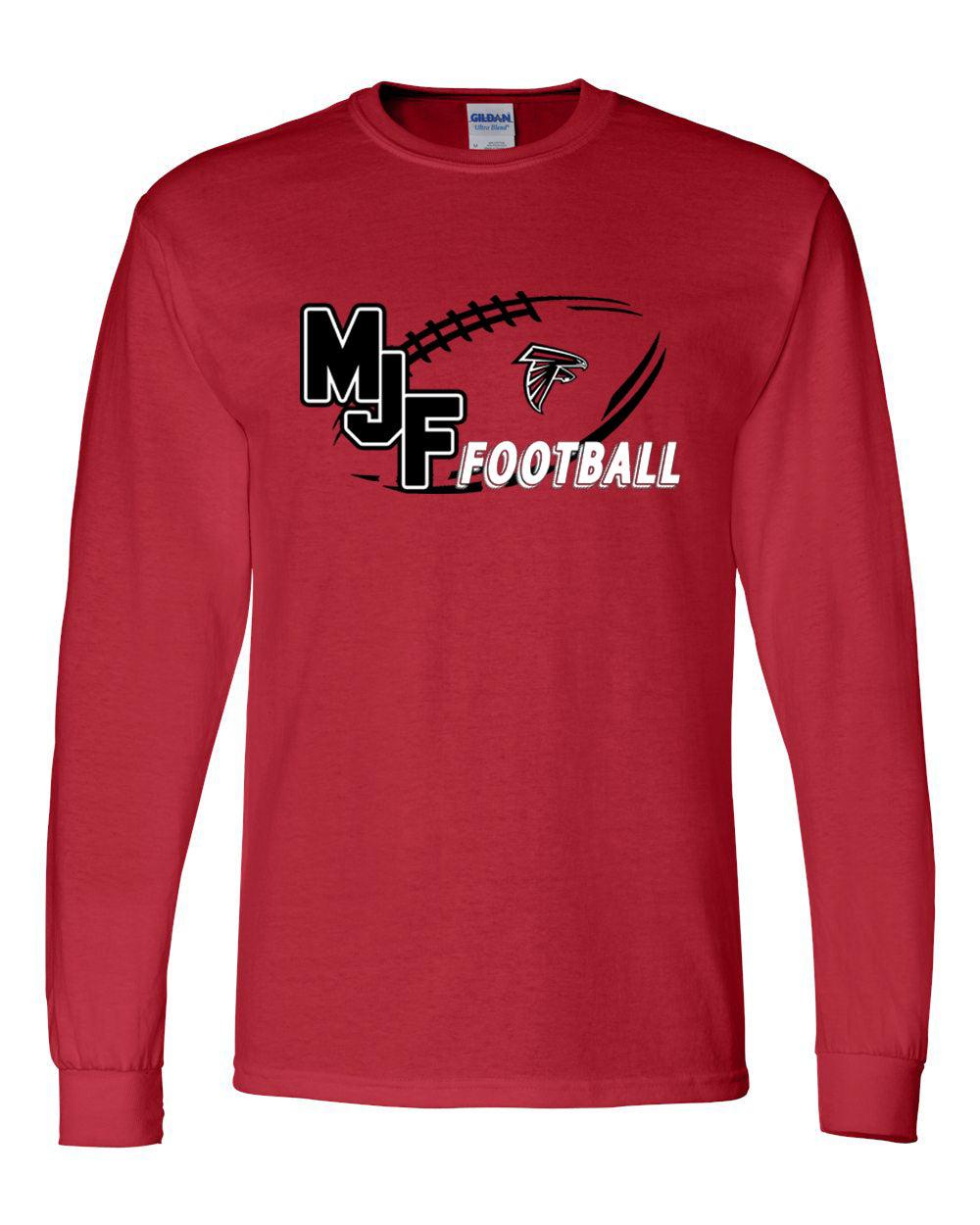 Falcons Football Long Sleeve Shirt Design 2