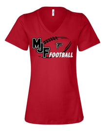Falcons Football V-neck T-Shirt Design 2