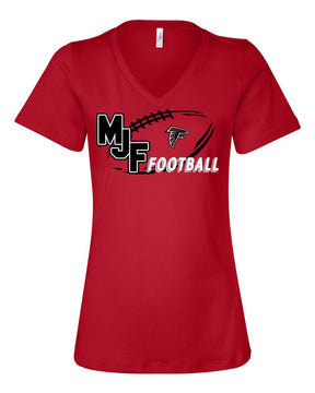 Falcons Football V-neck T-Shirt Design 2