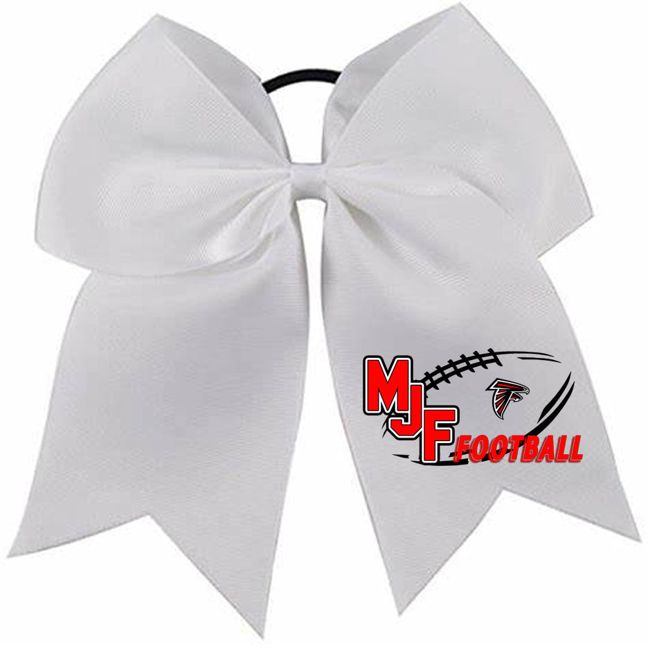 Falcons Football Bow Design 2
