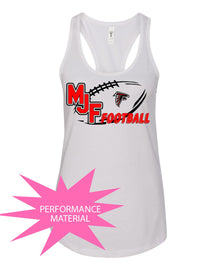 Falcons Football Performance Racerback Tank Top Design 2